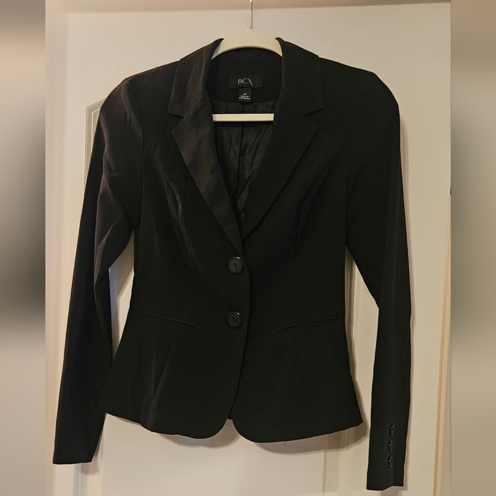 BCX Black Feminine Blazer XS Like New